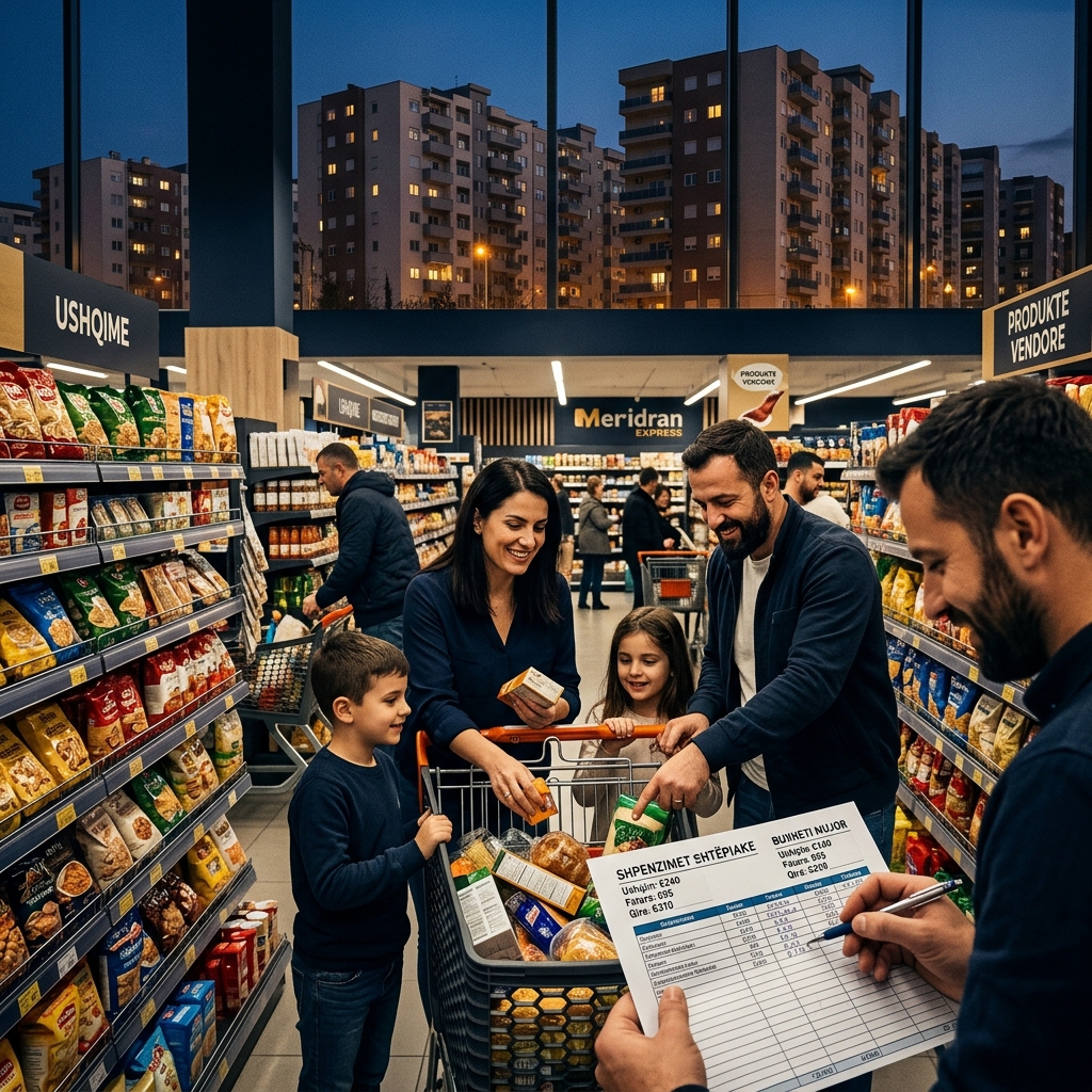 Key Consumption Items in Kosovo Household Budgets: 2022 Sectoral Distribution
