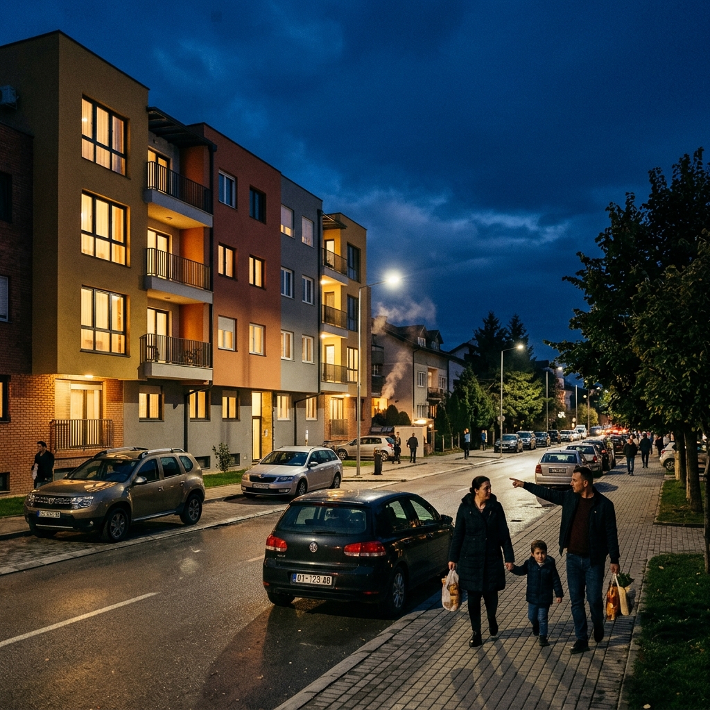Differenze abitative urbane e rurali e analisi di mercato in Kosovo
