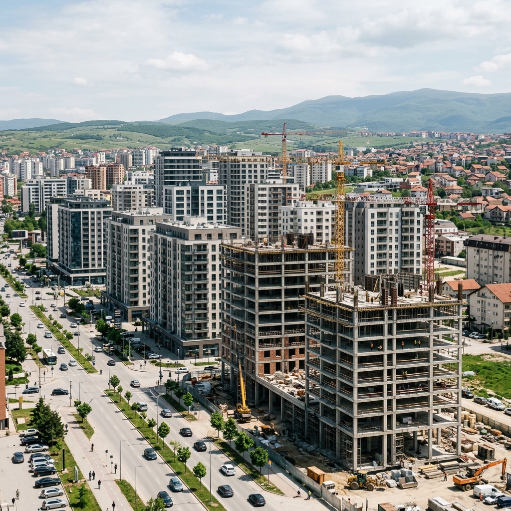 Косово Urbanization Rate: Urban and Rural Population Distribution